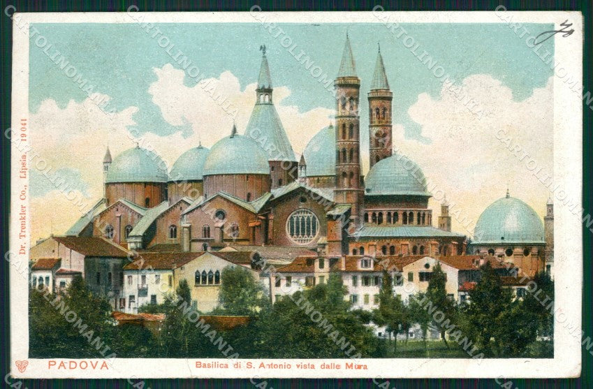 Padova Città Basilica Sant'Antonio cartolina XB5498 – fronte