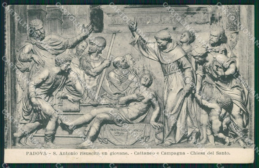 Padova Città Basilica Sant'Antonio cartolina XB5503 – fronte