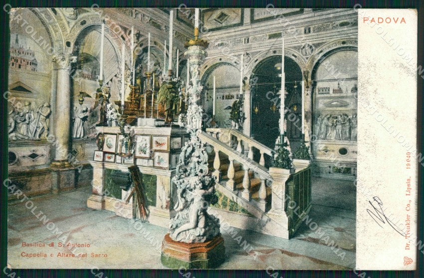 Padova Città Basilica Sant'Antonio cartolina XB5505 – fronte