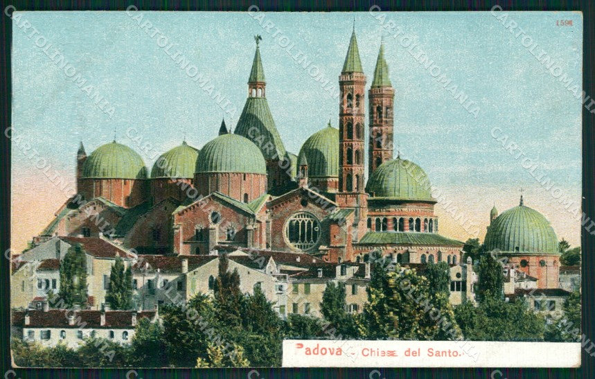 Padova Città Basilica Sant'Antonio cartolina XB5511 – fronte