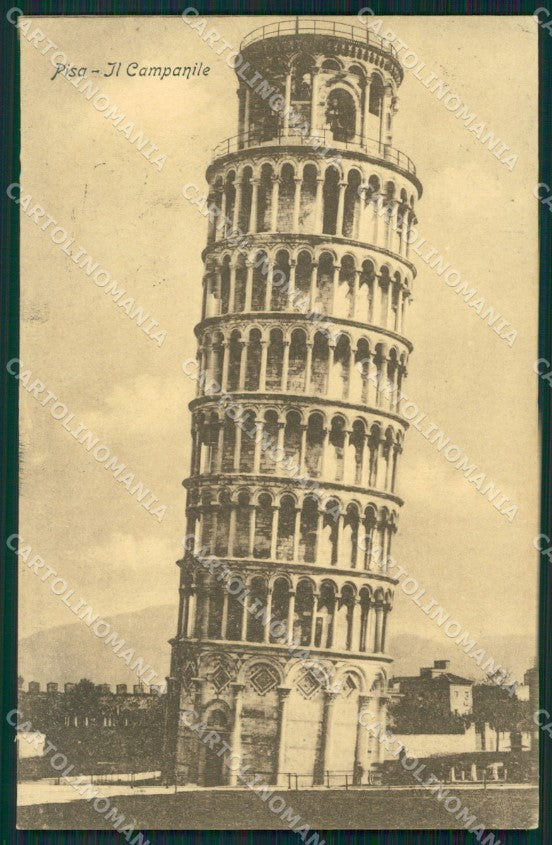 Pisa Città Campanile cartolina XB5513 – fronte