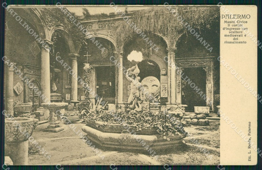 Palermo Città Museo Civico ABRASA cartolina XB5520 – fronte