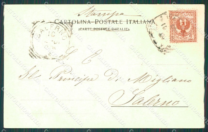 Napoli Città Galleria di Capodimonte Campriani cartolina XB5533 – retro