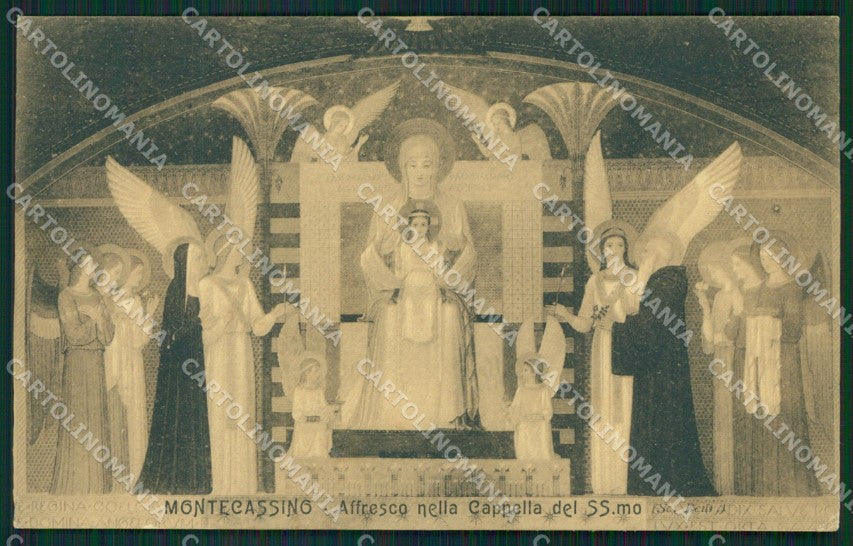 Frosinone Cassino Montecassino cartolina XB5540 – fronte