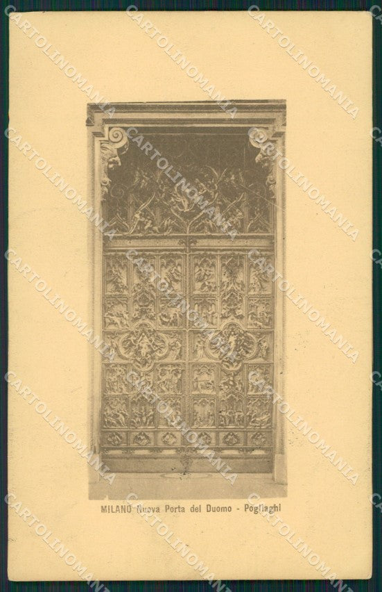 Milano Città Duomo Pogliaghi cartolina XB5546 – fronte