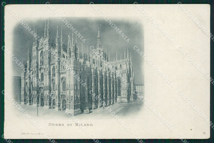 Milano Città Duomo cartolina XB5547 – fronte