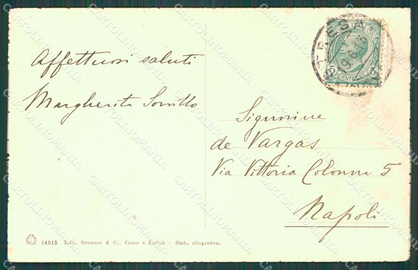 Verbania Stresa Isole Borromee Lago Maggiore cartolina XB5551 – retro