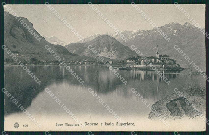 Verbania Stresa Baveno Isola Superiore Lago Maggiore cartolina XB5555 – fronte