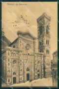 Firenze Città Cattedrale MACCHIE cartolina XB5558 – fronte
