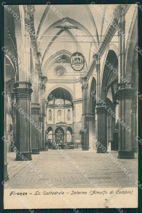 Firenze Città Cattedrale cartolina XB5559 – fronte