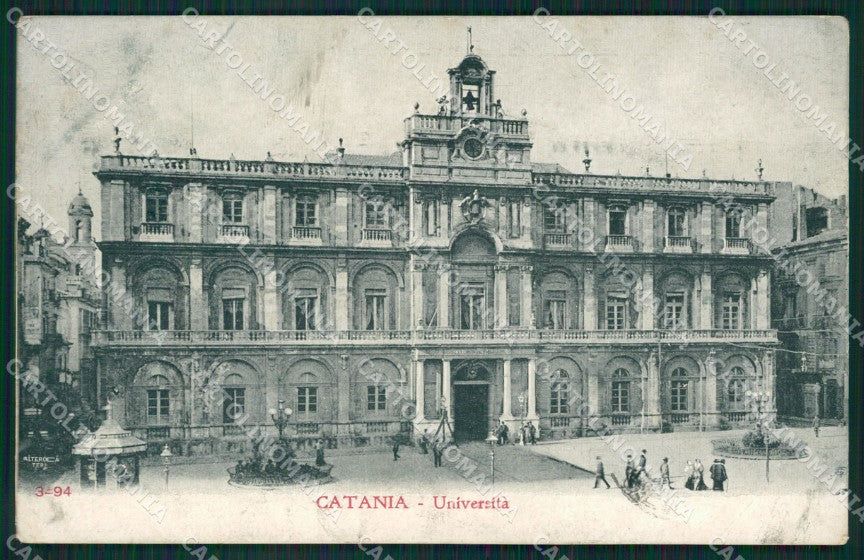 Catania Città Università Alterocca 3494 cartolina XB5564 – fronte