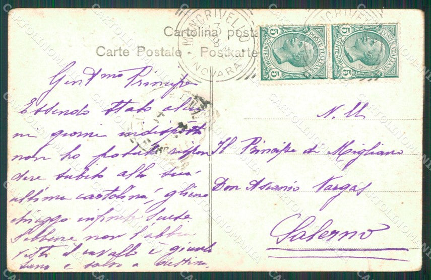 Savona Noli Alterocca 3033 STRAPPINO cartolina XB5567 – retro