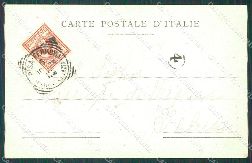 Pisa Città Camposanto Alterocca 1595 cartolina XB5570 – retro