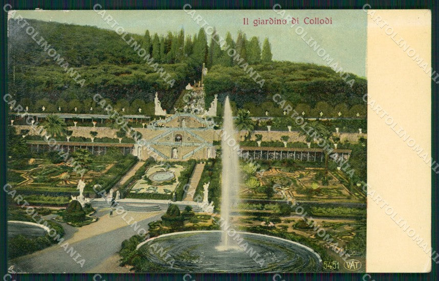 Pistoia Pescia Collodi Giardino di Alterocca 5451 cartolina XB5583 – fronte