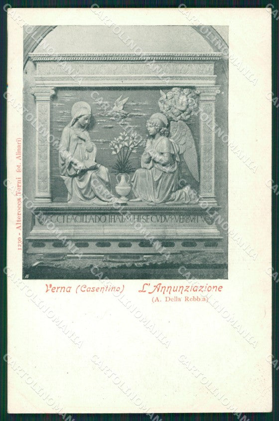Arezzo Verna Della Robbia Alterocca 1230 cartolina XB5585 – fronte