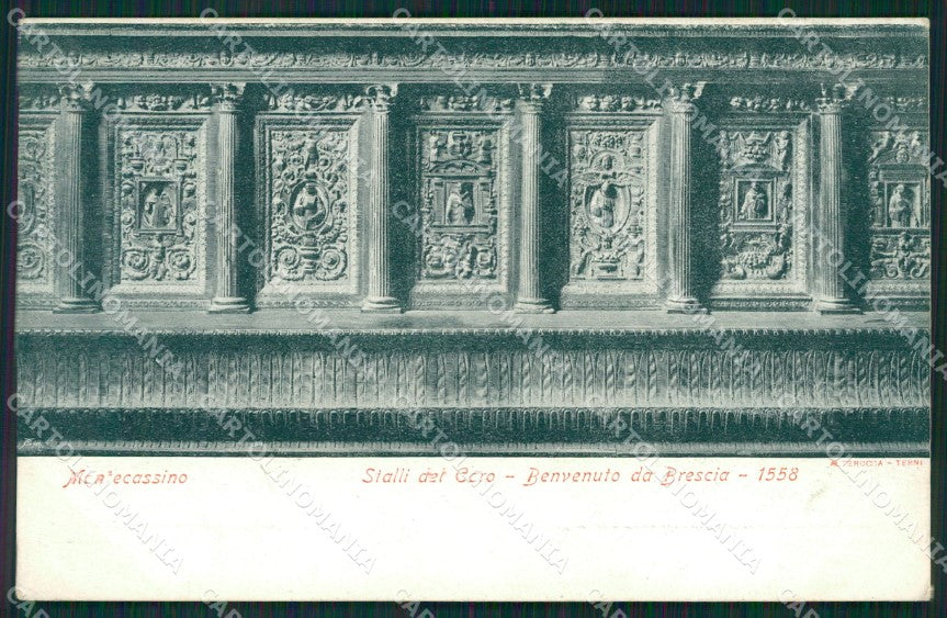 Frosinone Cassino Montecassino Alterocca cartolina XB5586 – fronte