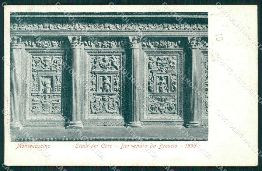 Frosinone Cassino Montecassino Alterocca cartolina XB5591 – fronte
