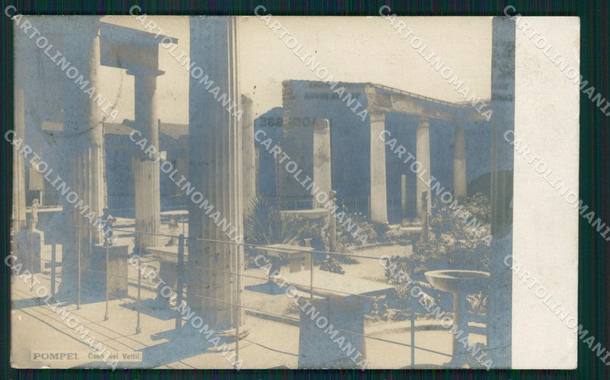 Napoli Pompei Casa dei Vettii Foto cartolina XB5595 – fronte