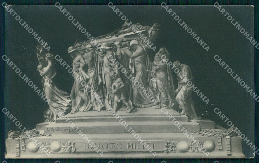 WW1 WWI Propaganda Tubercolosi Mastroianni PIEGHINA Foto cartolina XB5614 – fronte