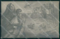 WW1 WWI Propaganda Alleati Pace Paz 1919 Bandiere ABRASA Foto cartolina XB5617 – fronte
