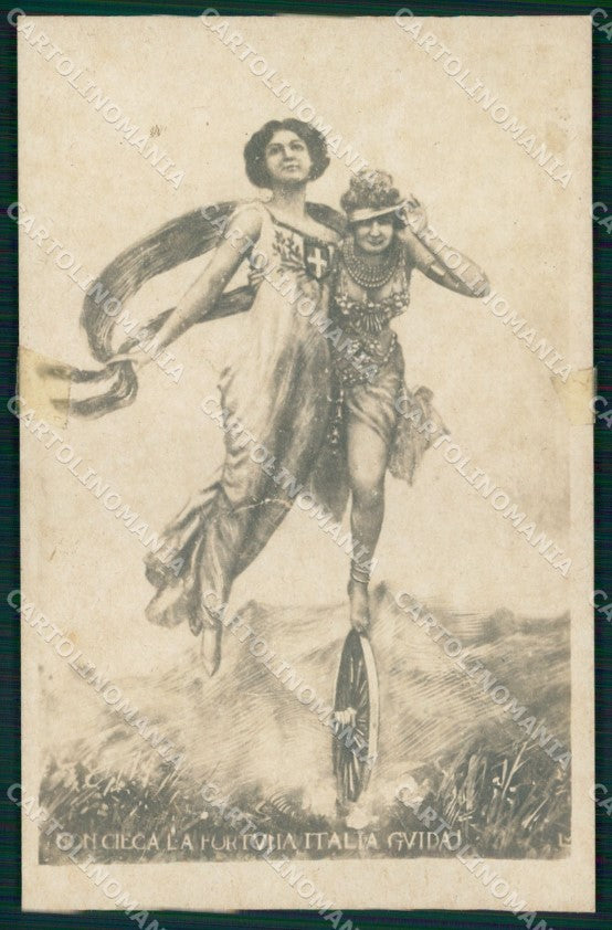 WW1 WWI Propaganda Orfani Guerra S. Paolo Brasile SCOTCH Foto cartolina XB5625 – fronte