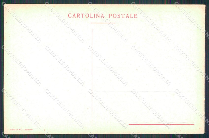 WW1 WWI Propaganda Natale Tubercolotici di Guerra A. Marco cartolina XB5663 – retro