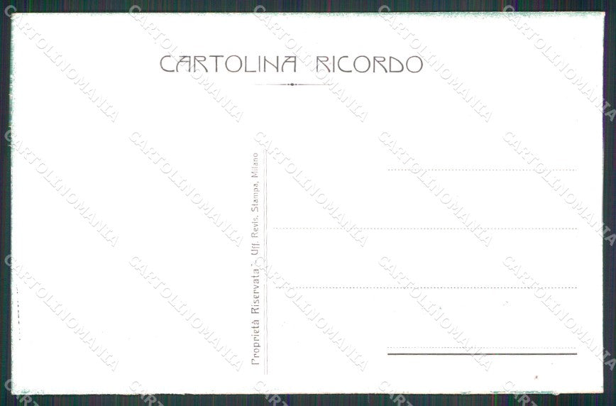 WW1 WWI Propaganda Trento Trieste Cadorna Tricolore cartolina XB5707 – retro