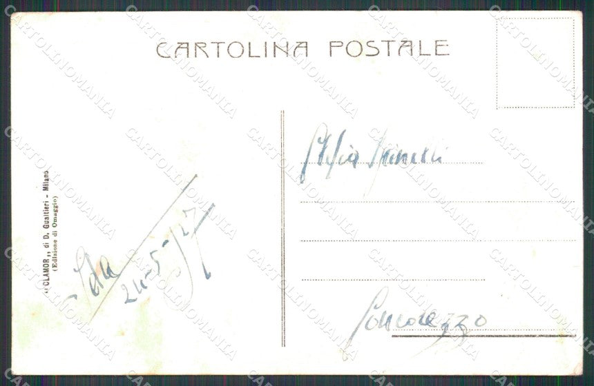 WW1 WWI Propaganda Pro Fante Ossario Metlicovitz cartolina XB5729 – retro