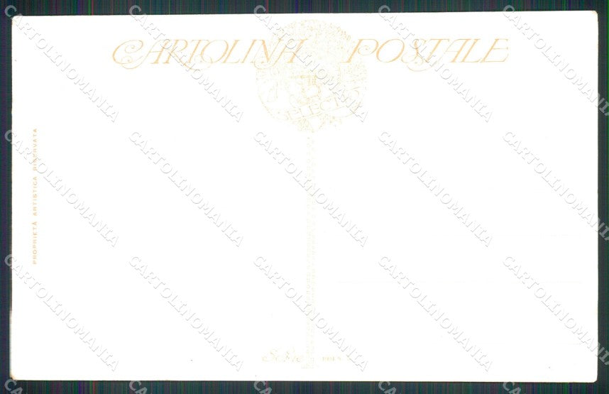 WW1 WWI Propaganda Italiana Guerzoni serie 1004-5 cartolina XB5774 – retro