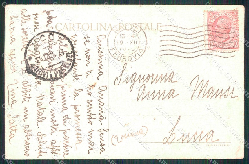 WW1 WWI Propaganda Donne Cattoliche Esercito ABRASA PIEGHINE cartolina XB5795 – retro