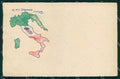 WW1 WWI Propaganda La più Grande Italia Tricolore Rilievo cartolina XB5812 – fronte