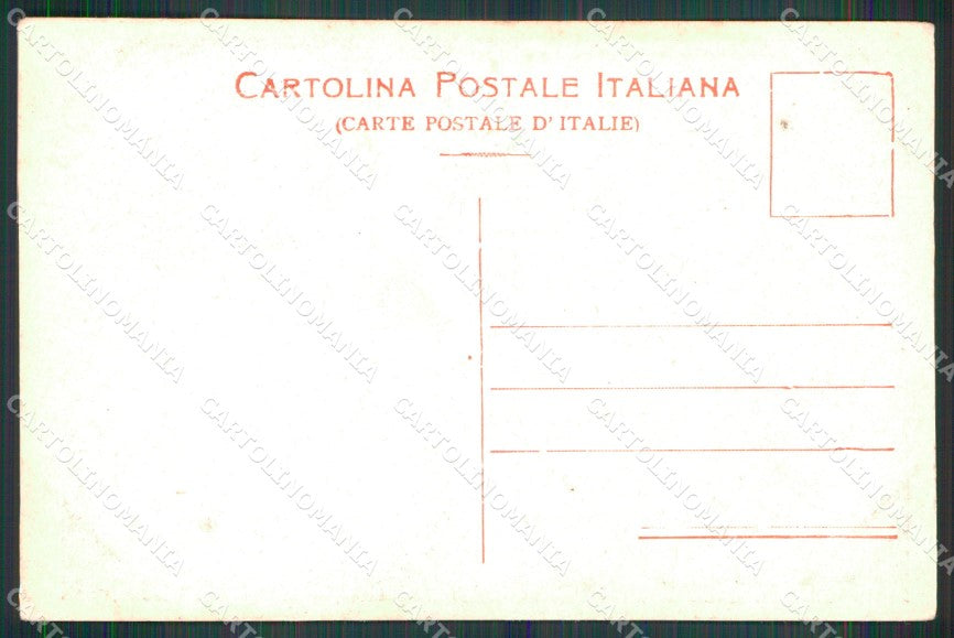 WW1 WWI Propaganda Italiana Anti Kaiser Franz Joseph Oberdan cartolina XB5814 – retro
