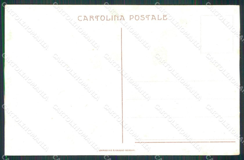 WW1 WWI Propaganda A beneficio Sanatori Reduci di Guerra cartolina XB5840 – retro