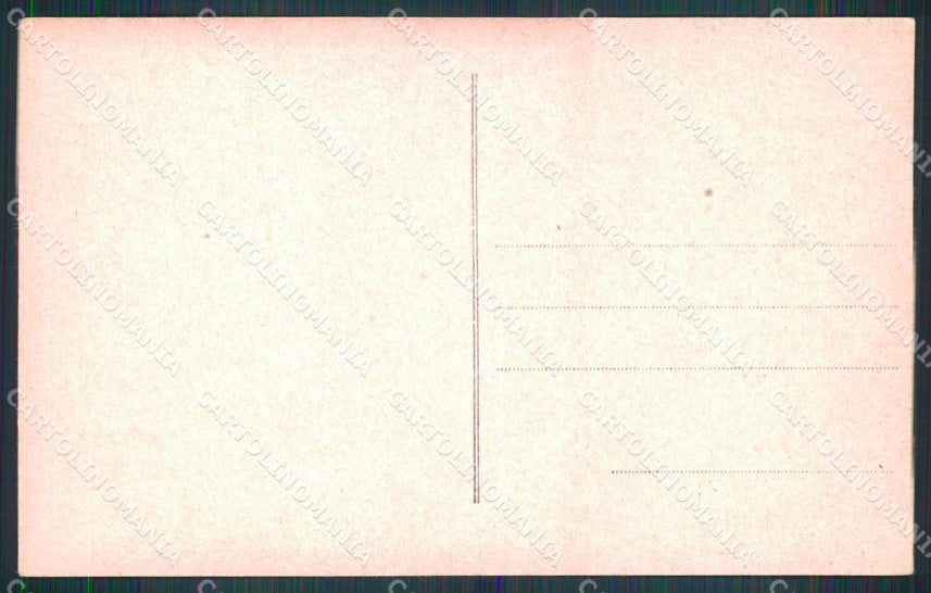 WW1 Propaganda Soldato Tricolore Trieste Teatro Grande PIEGHE cartolina XB5850 – retro