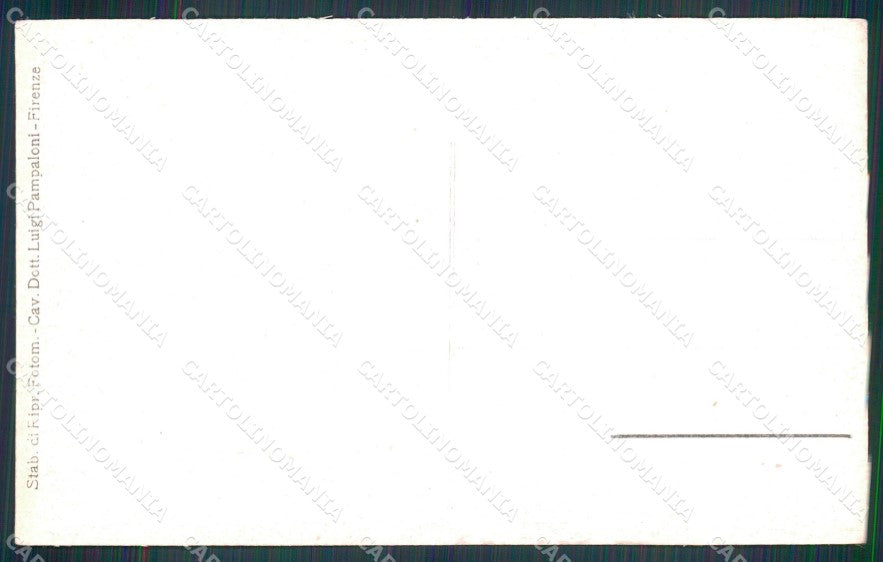 WW1 WWI Propaganda Militare Soldato Faini cartolina XB5855 – retro