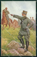 WW1 Propaganda Esercito Italiano Artiglieria Uniforme Tessari cartolina XB5900 – fronte