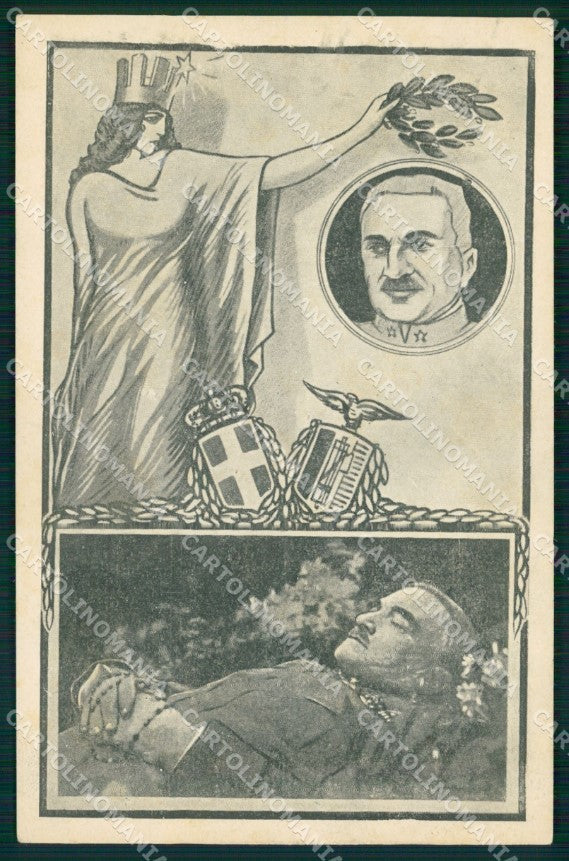 Propaganda Militare Diaz Fascismo Mondini cartolina XB5954 – fronte