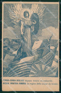 WW1 WWI Propaganda Alleati Bandiere Acqua Nocera Umbra cartolina XB6003 – fronte