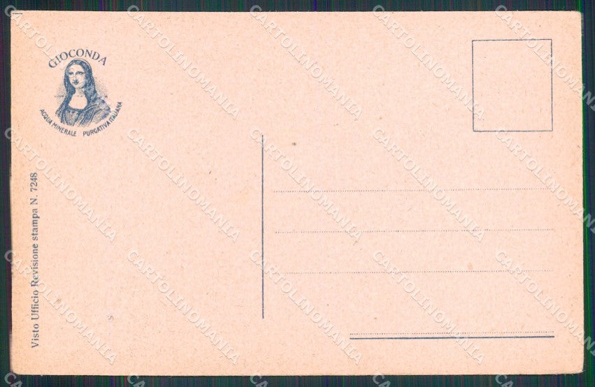 WW1 WWI Propaganda Alleati Bandiere Acqua Nocera Umbra cartolina XB6003 – retro