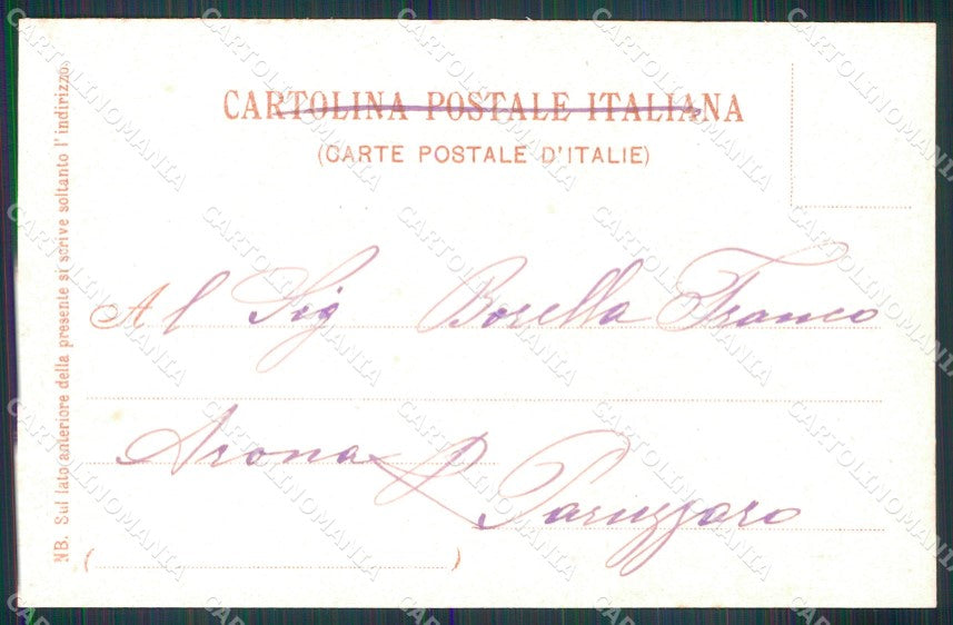 Militari Uniformi Fanteria Granatieri Cenni cartolina XB6092 – retro