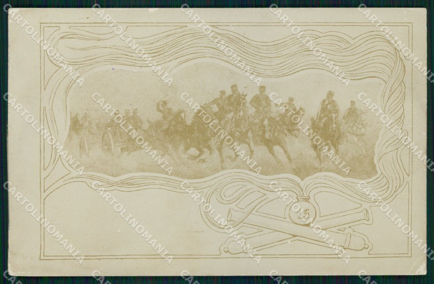 Militari 15° Reggimento Artiglieria da Campagna Foto cartolina XB6153 – fronte