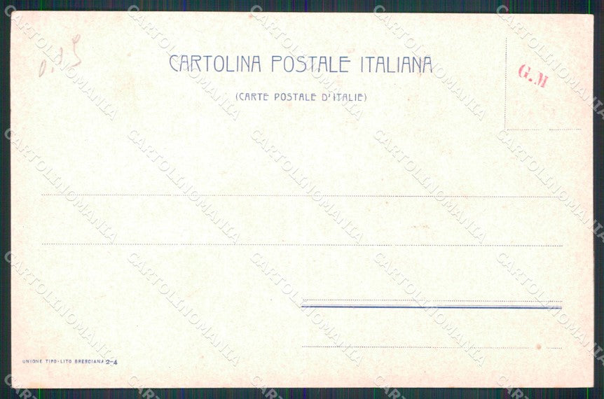 Militari 16° Reggimento Artiglieria da Campagna cartolina XB6158 – retro