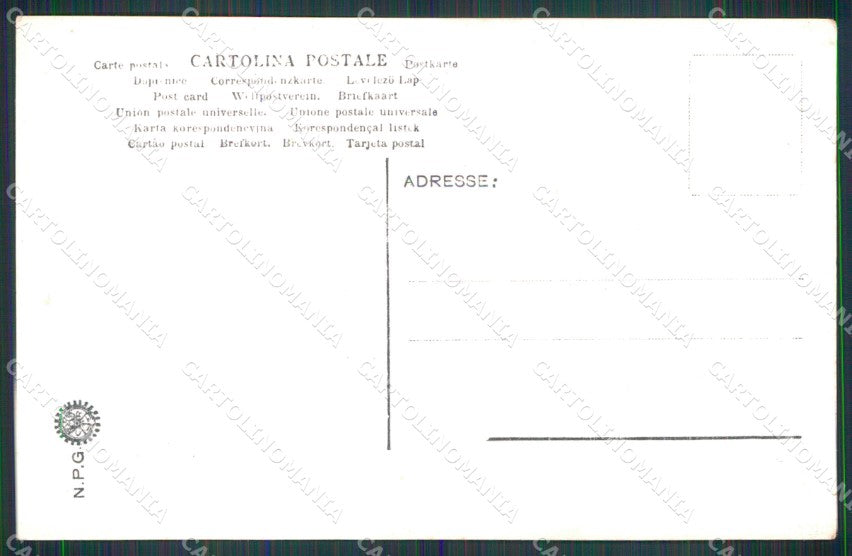 Militari Reggimento Artiglieria da Campagna Peschiera Foto NPG cartolina XB6161 – retro