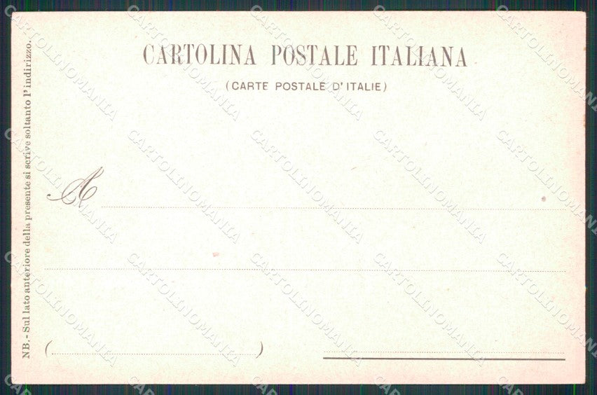 Militari 3° Reggimento Artiglieria 2ª Batteria Balbo cartolina XB6169 – retro