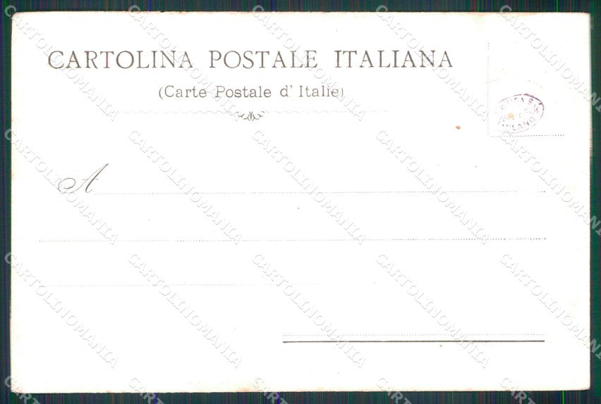 Militari 3° Reggimento Artiglieria da Campagna cartolina XB6171 – retro