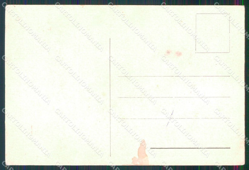 Militari 6° Reggimento Artiglieria PIEGHINE cartolina XB6181 – retro