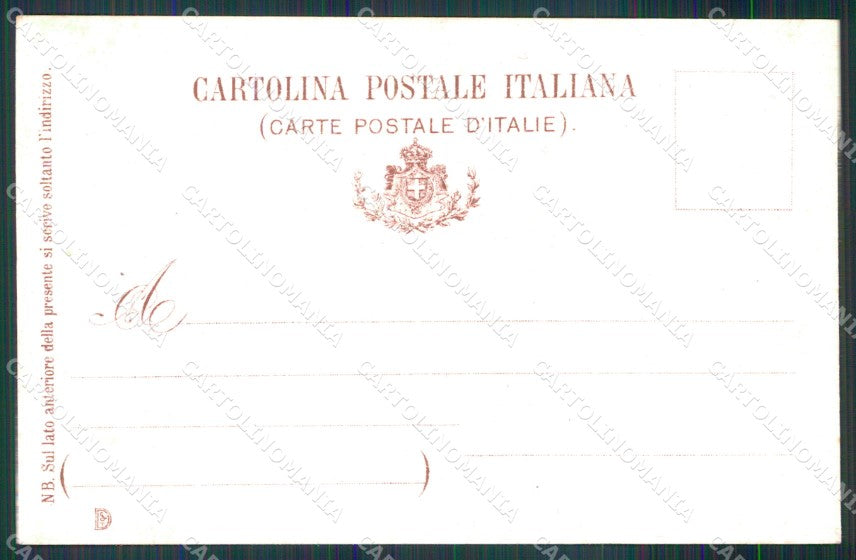 Militari 5° Reggimento Artiglieria cartolina XB6190 – retro