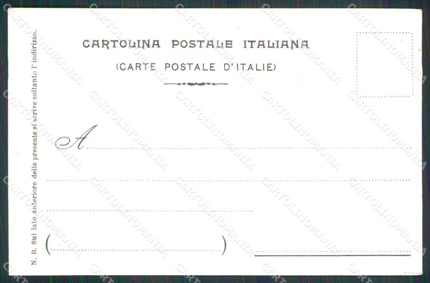 Militari 19° Reggimento Artiglieria da Campagna 1905 Firenze cartolina XB6224 – retro
