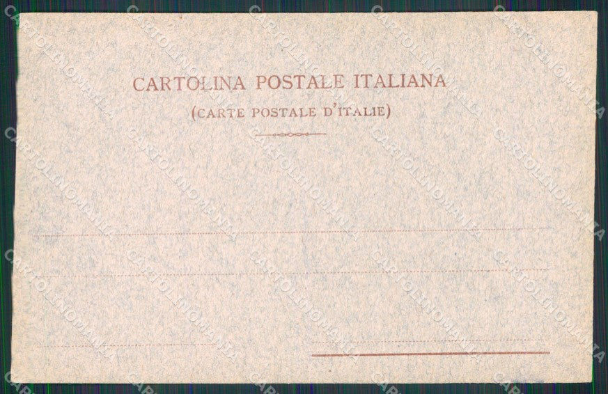 Militari Regio Polverificio Liri Santa Barbara Festeggiamenti cartolina XB6241 – retro