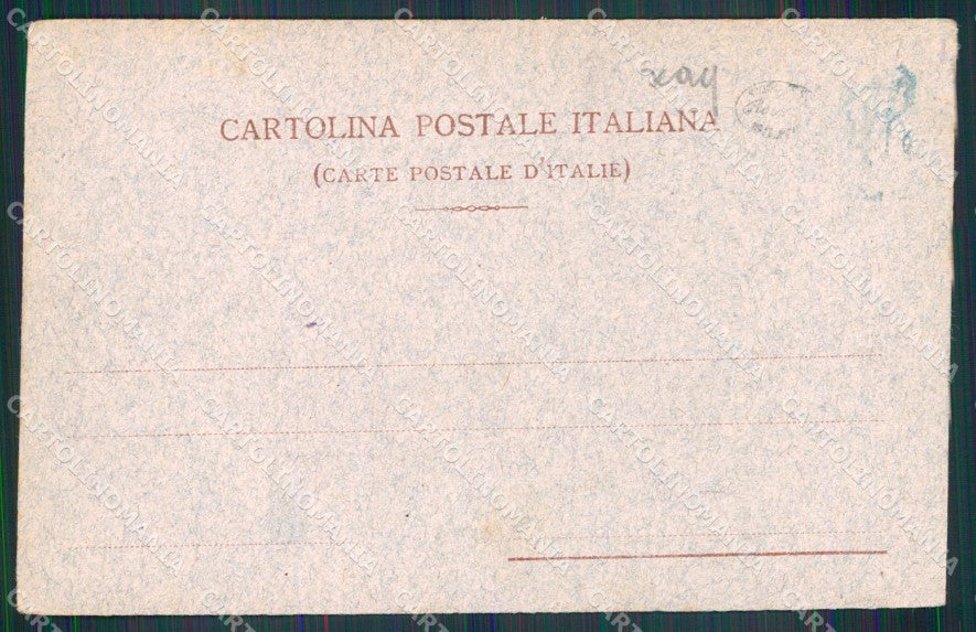 Militari Regio Polverificio Liri Santa Barbara Festeggiamenti cartolina XB6242 – retro